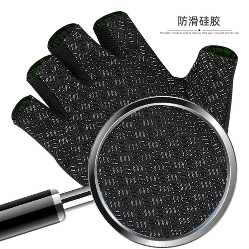 Seal half-finger gloves men's training tactics outdoor outdoor real-life counter-terrorism military fan combat sports protective gloves