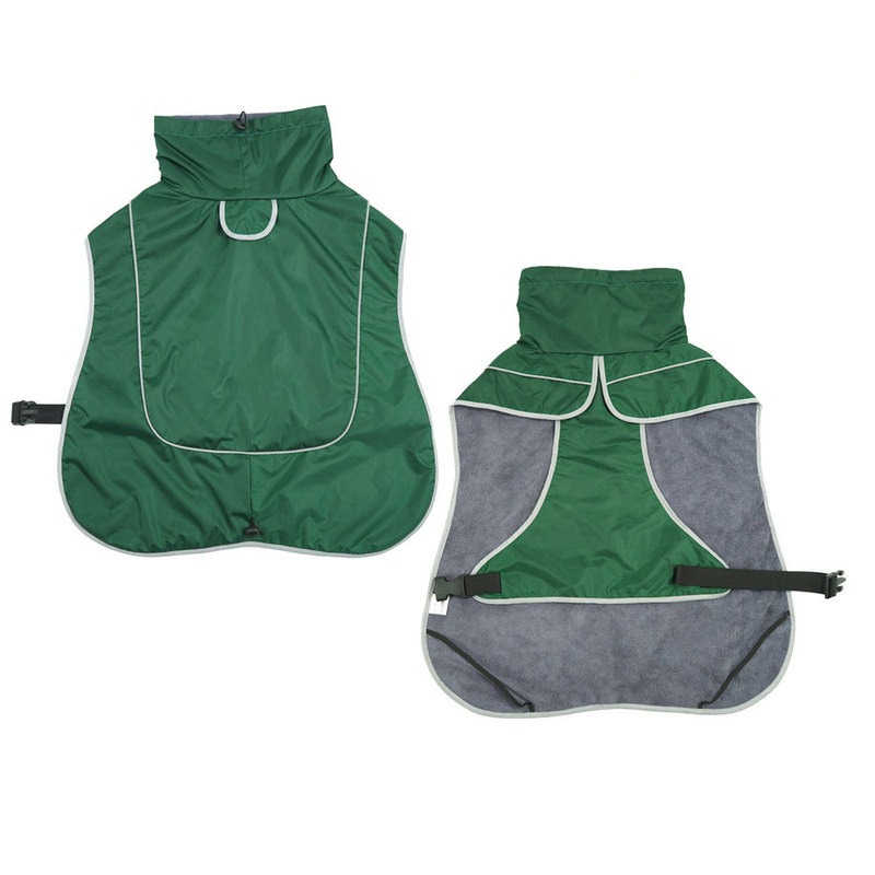 跨境宠物用品边牧金毛大型犬衣服冬季保暖宠物冲锋衣防水狗狗雨衣|undefined