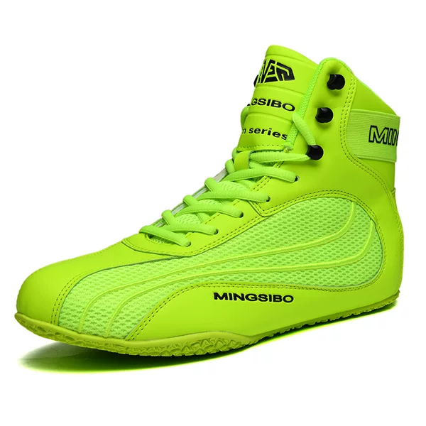 Professional Boxing Shoes for Men and Women, Competition Gym Training, Adult and Children's Wrestling Shoes, Fighting Shoes, Non-Slip and Breathable