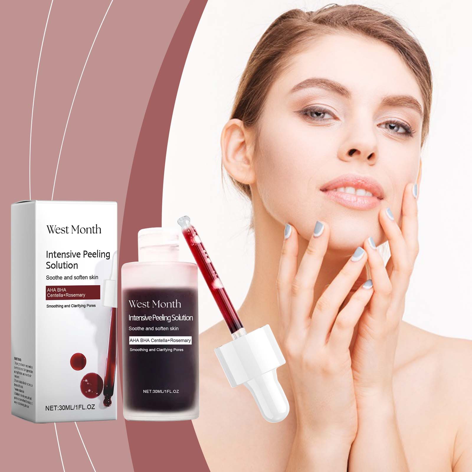 West Month Cutin Essence Moisturizing Cleansing Hydrating Facial Care Essence