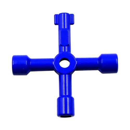 Water meter valve key, multipurpose wrench tool, internal triangular key, square electric control cabinet key, elevator cross key