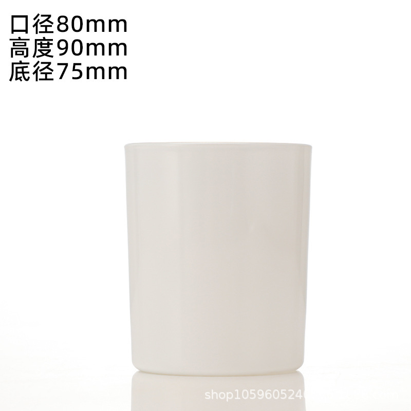 彩色8090蜡烛杯哑光磨砂喷色香薰杯香氛烛台家居蜡烛杯摆件印logo|undefined
