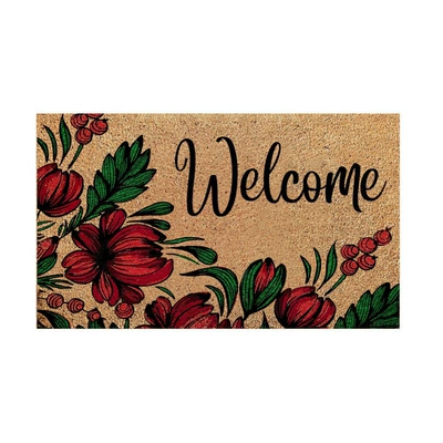 Avtomobil döşəmə paspasları – Wear-Resistant and Easy-Care Floor Mats - welcome-lily-style-4060cm-crystal-velvet