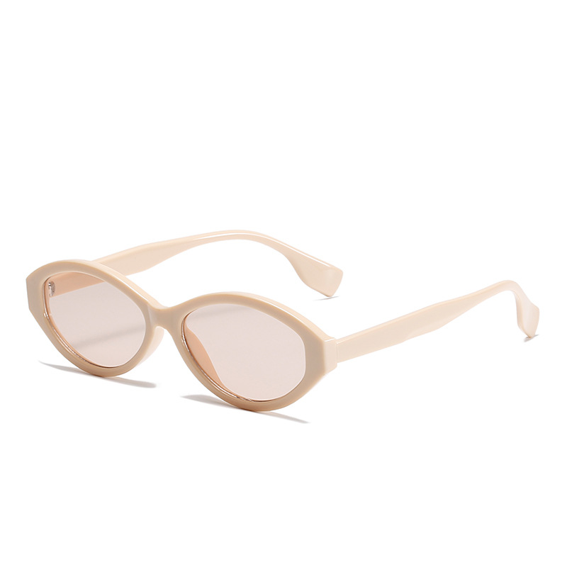 Nuevo Xiaoxiang retro caramelo color europeo y americano y2g gafas de sol transfronterizo pequeño marco Punk gafas de sol suministro directo de fábrica