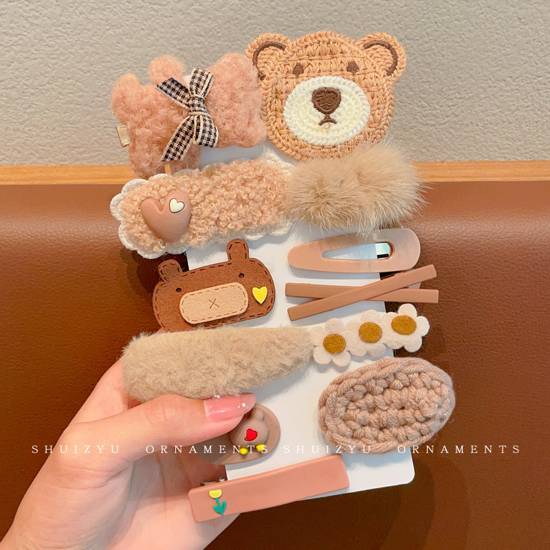 BB clip cabello leche curry clip de cabello de alta calidad 2025 nuevo cabello de cabello de estilo universal toque de cabello no daña el cabello dulce clip