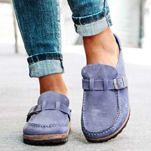 C 91164 Round Toe Low Heel Casual Slippers ����Բͷ����