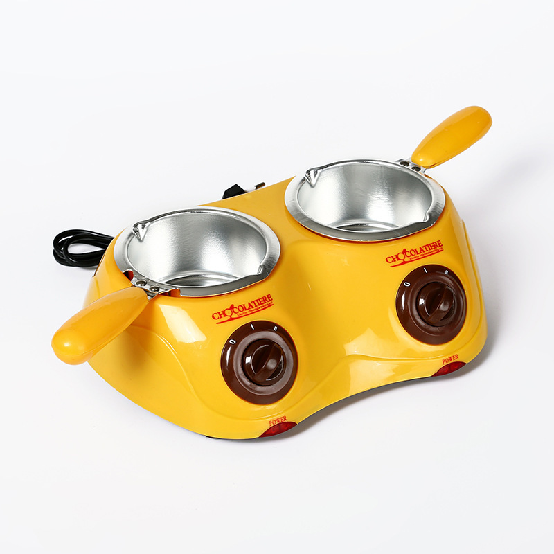 Home double pot electric hot pot chocolate melting pot DIY hand soap chocolate furnace machine with DIY full set of tools Home double pot electric hot pot chocolate melting pot DIY hand soap chocolate furnace machine with DIY full set of tools