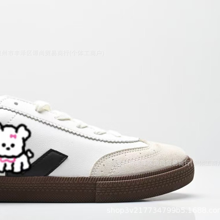 Veja Spring and Summer White Sneakers for Women, Casual Flat Shoes, Unisex Retro Sneakers, German Training Shoes, Volley Series