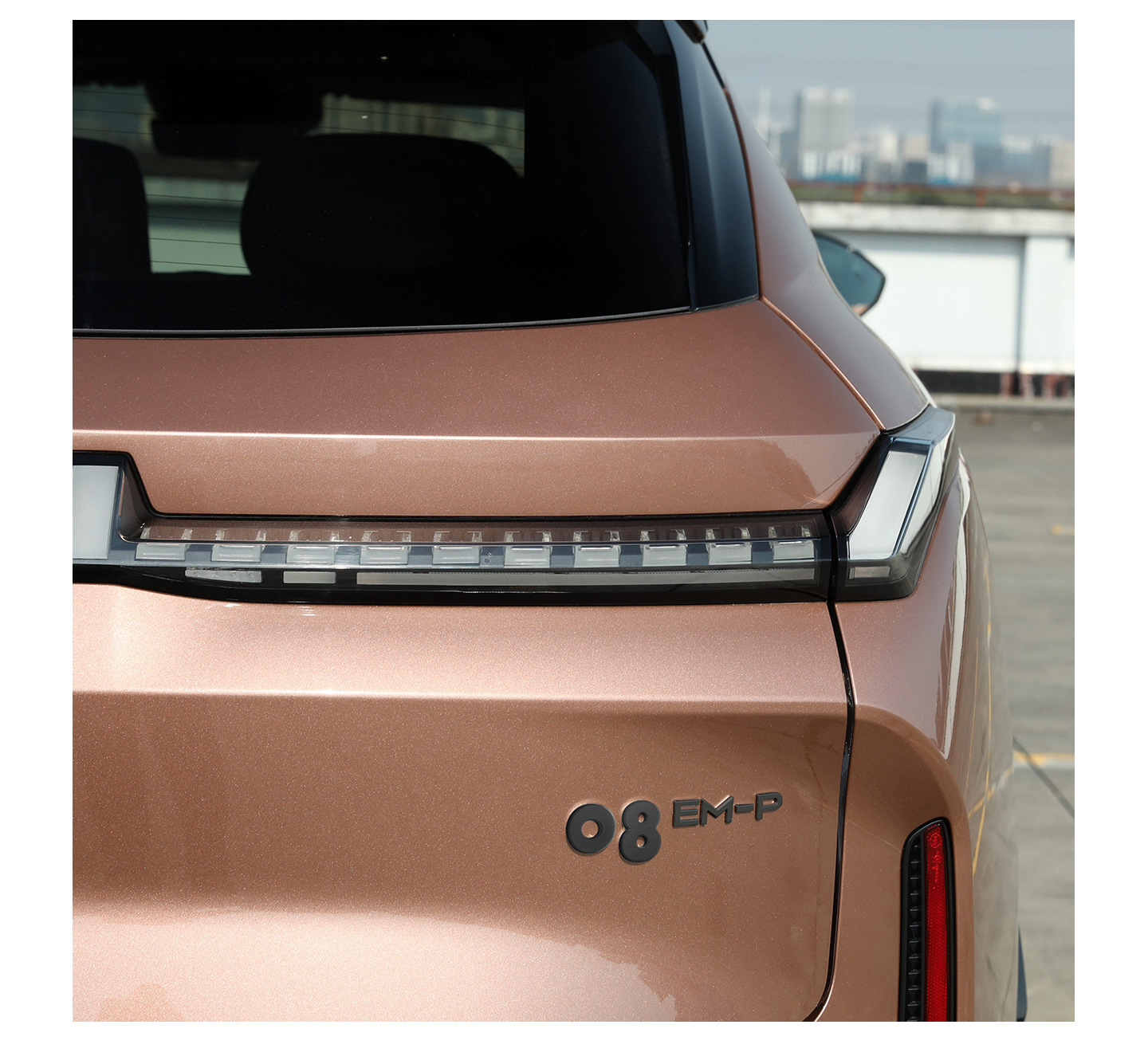 Suitable for Lynk & Co 900/Z10/0102030506070809 Covered Rear Label Metal Black Label Decorative Label