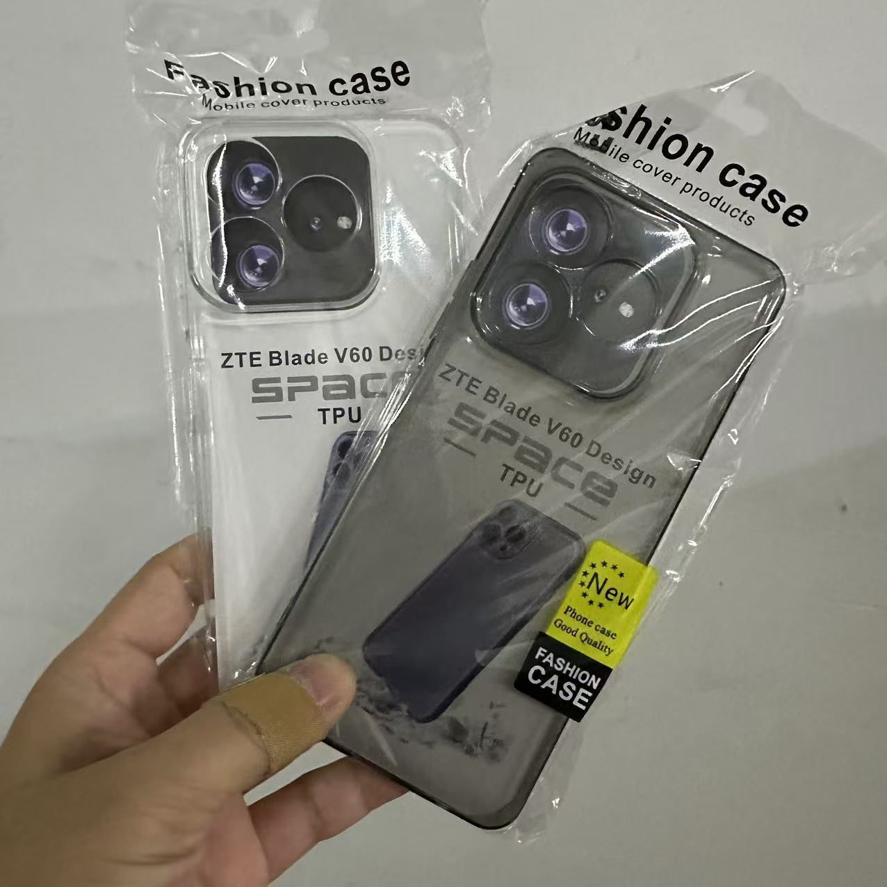 太空壳适用ZTEBladeV60Design手机壳TPU保护套Space透明壳