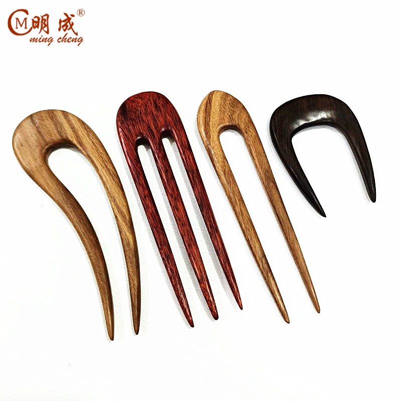 Классическая заколка для волос из sandalwood Ebony, китайская шпилька, аксессуар, оптовая продажа
