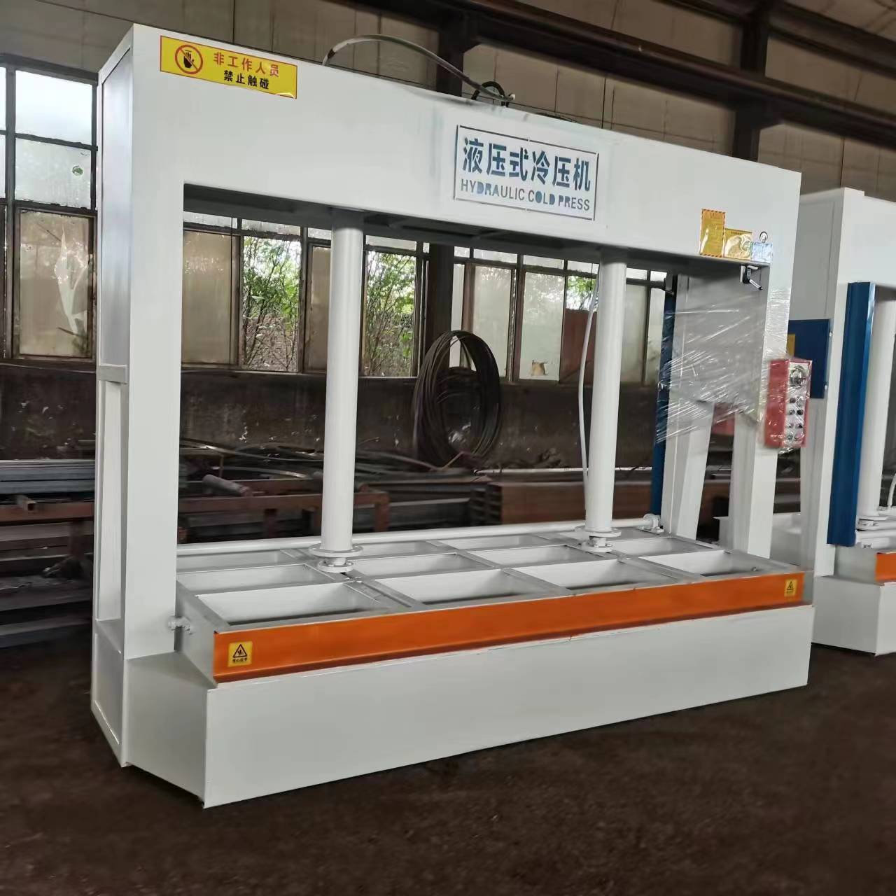 建筑模板防火门压板机 外墙保温板50吨冷压机 蜂窝板l冷压机