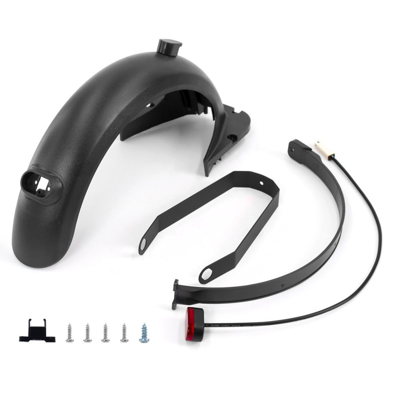 適応ナインボーMax G30 G30LP電動スクーターブラックホワイトバックフェンダーセットテールライトブラケット|undefined