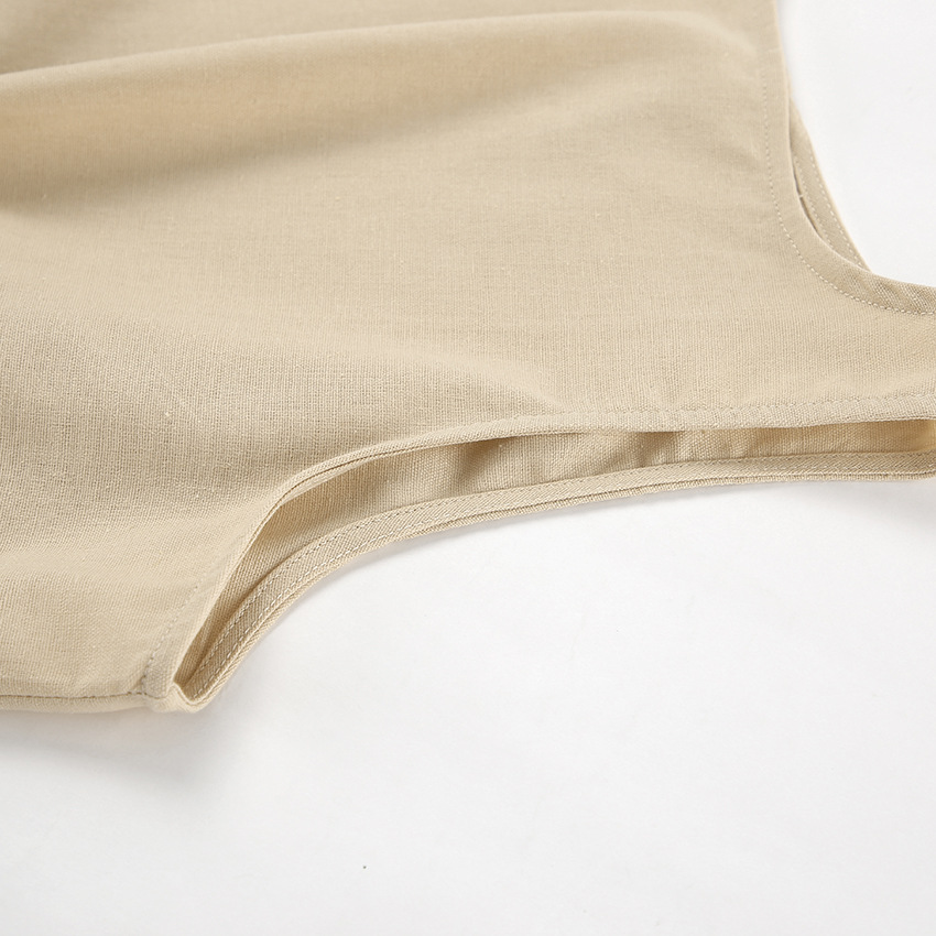 395g Weight Sleeveless Sleeve Length Cotton, Cotton and Linen, Hemp Fabric Type Pant Co-ord Set Sets Type 2 Pieces Set Quantity Holiday, Banquet, Daily Occasion Round Neck Neckline Regular Fit Fit Type Solid Color Pattern Summer Season Women's Gender Casual, Simple Style, Streetwear Style Holiday Banquet Daily Women's Casual Simple Style Streetwear Solid Color Cotton Cotton And Linen Hemp Pant Co-ord Set Pants Sets 20