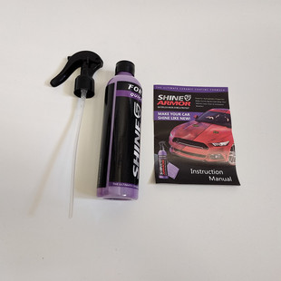 New purple coating hand spray wax micro-plating automobile coating agent spray coating automobile nano coating agent