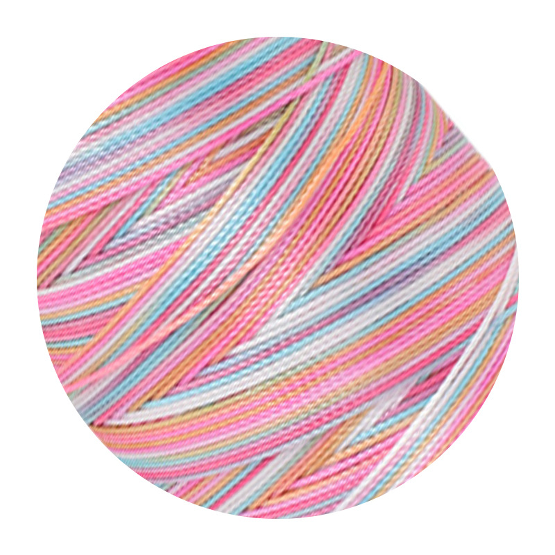 Nuevo 9 hebras de 0,5 mm línea de tejido pulsera collar di di dragón cuerda de mano cuerda de color gradiente cuerda de hilo de texto