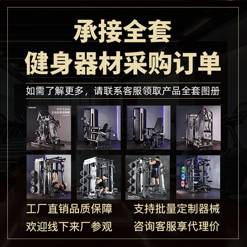 健身房专用器械全套商用蝴蝶机推胸高低拉背曲腿力量综合训练器材|undefined
