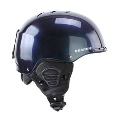 SEARIPE Xueyipai flash ski helmet single and double board ski equipment protective gear men's and women's anti-collision snow helmet