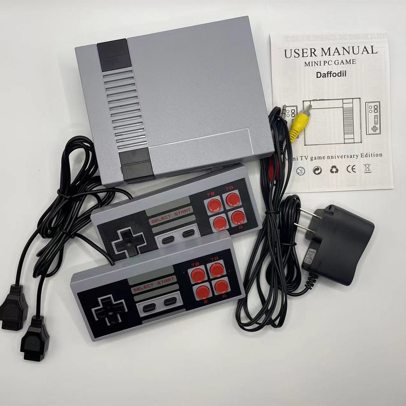 620新型テレビゲーム機NES懐かしのクラシックFC赤白機越境//クラシックゲーム機|undefined