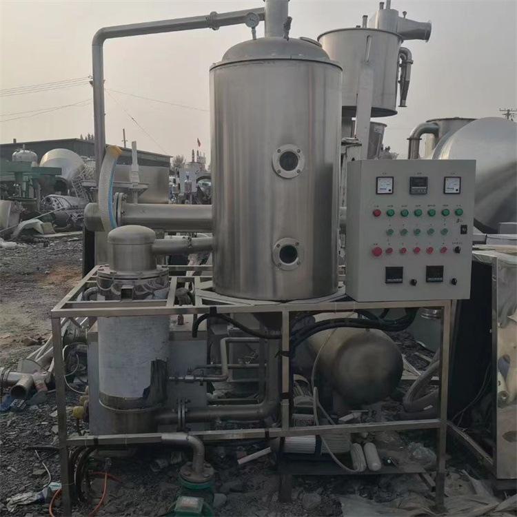供应现货双效浓缩工业废水蒸发器 全自动200升316L三效蒸发器