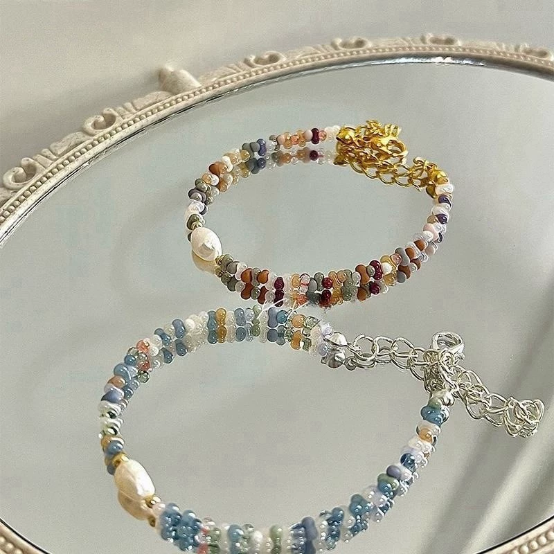 Ретро мультфильм маленький дизайн бисер bracelet?