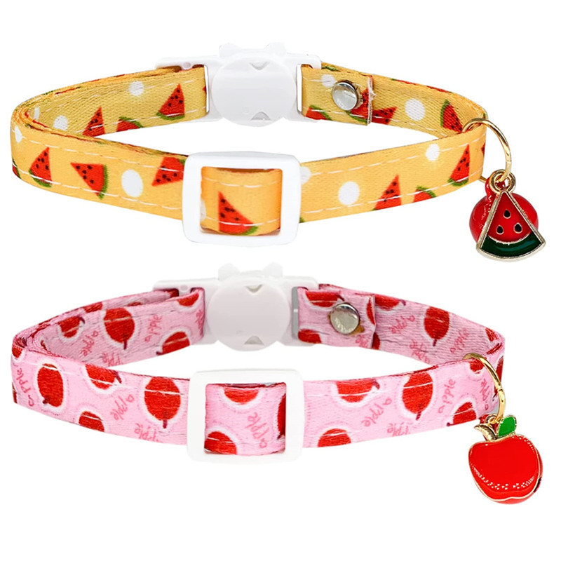 British Style Polyester Star Moon Flower Pet Collar display picture 4