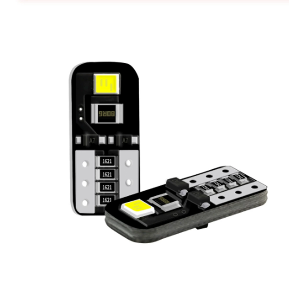 Горячая продажа новый широкоформатный светодиодный T10 2835 2smd бескрайний яркий декодированный светильник W5W дверной свет