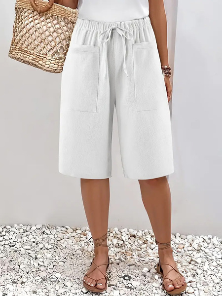 summer solid shorts