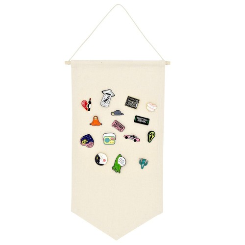 Badge collection cloth collection board brooch badge display hanging Nordic ins collection hanging cloth large size brooch collection hanging 