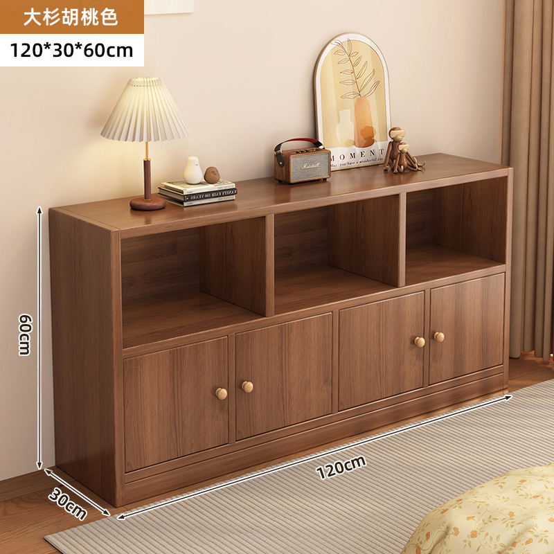 Armario de comedor contra la pared armario de almacenamiento integrado armario de almacenamiento de cocina doméstica armario de polvo armario de té armario de sala de estar