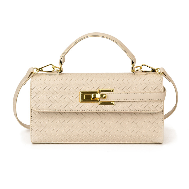 Ventas calientes de nuevo tejido portátil Kelly bolso cuadrado de mujer comercio exterior transfronterizo alta sensación de lujo ligero versátil mochila