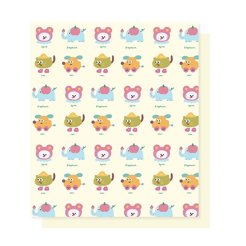 6.1快乐【米色】10张_包;多规格