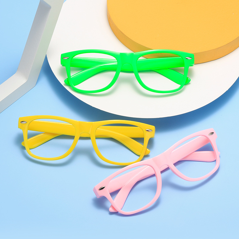 Korean children's glasses frame without lenses, cute kids' glasses, small willow nail, unisex baby fashion glasses frame