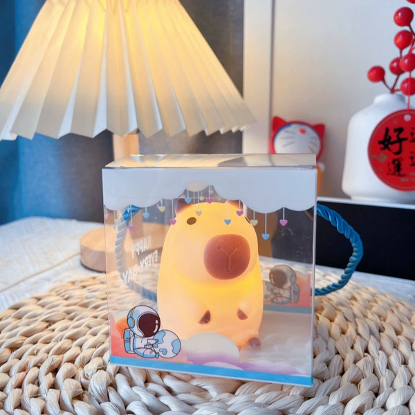Small blue handheld gift box