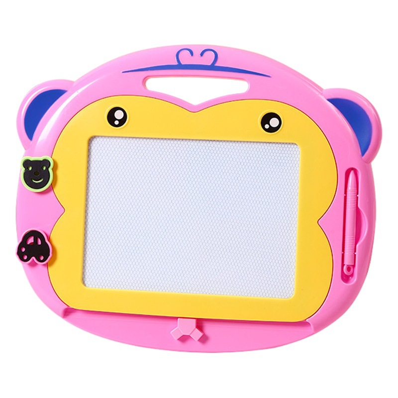 Jingjing tablero de dibujo para niños tablero de escritura magnético color de dibujos animados niños de 1-3 años de edad juguete bebé tablero de graffiti