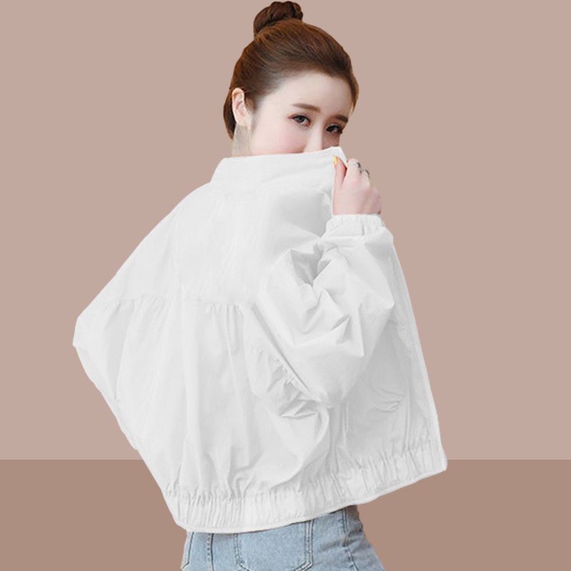 2023 Spring and Summer New Korean Style Sunscreen Clothing Women's Short Jacket Loose Trendy Casual Sunscreen Shirt Jacket for Petite 2023 Spring and Summer New Korean Style Sunscreen Clothing Women's Short Jacket Loose Trendy Casual Sunscreen Shirt Jacket for Petite