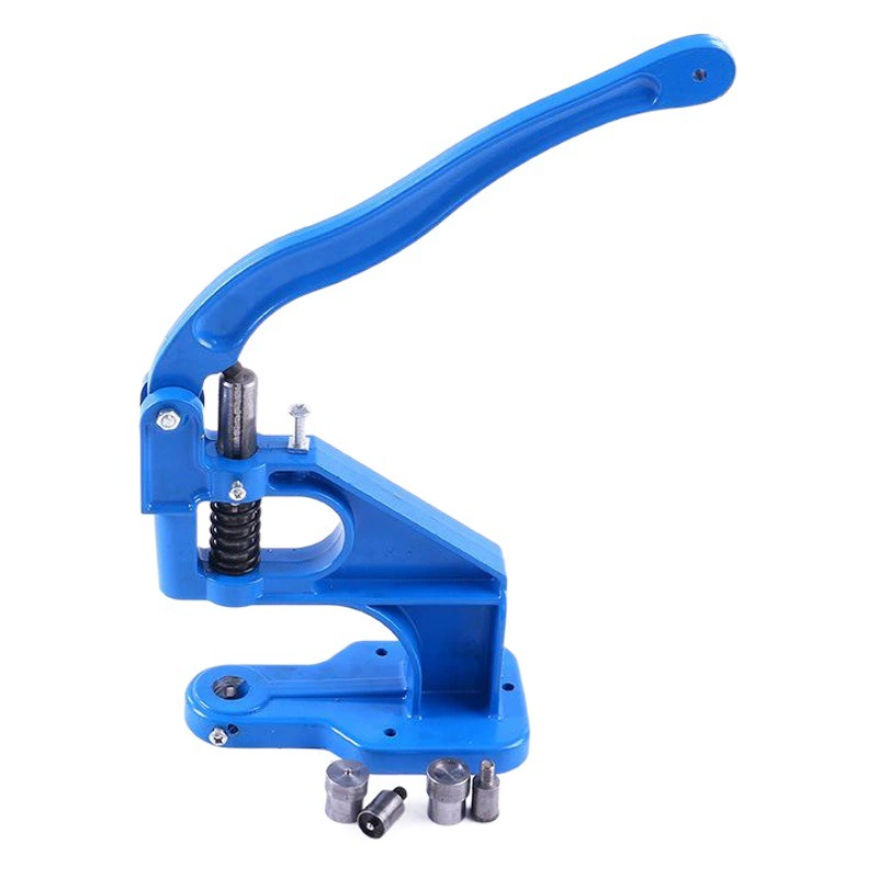 Оптовая ручная пресса ручная кнопка машина струйная ткань Пряжка для глаз четыре-в-одном кнопка заклепка воздушный глаз инструмент для установки