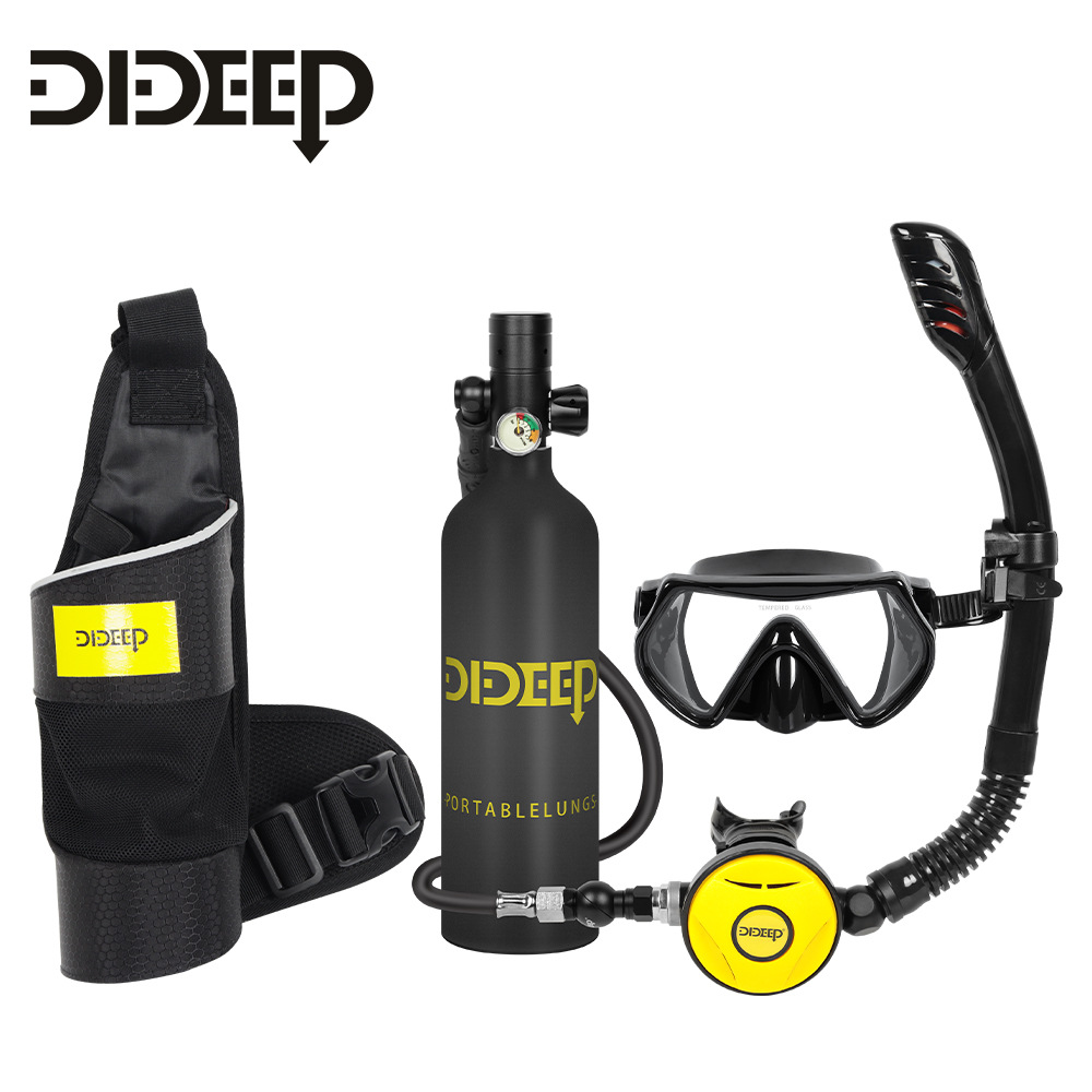 Dideep New X4000Plus Snorkel Underwater Diving Respirator Scuba Portable Deep Snorkeling Equipment
