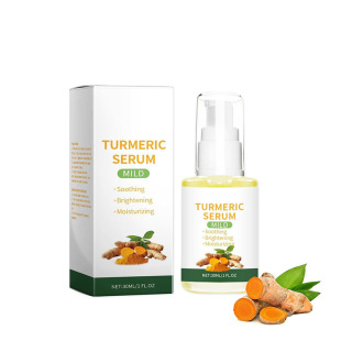 2025 Organic Turmeric Face Serum Facial Essence Moisturizes and Nourishes Delicate Skin