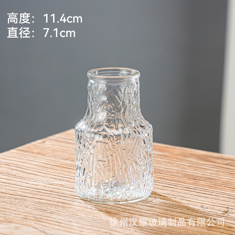北欧の絶妙なミニガラス花瓶卸売メーカー水栽培花装飾小さな花瓶ハイエンドの花の装飾品|undefined
