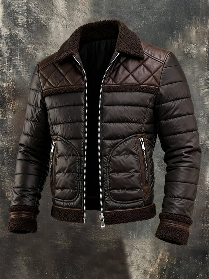 Europa y los Estados Unidos de la nueva explosión de ropa de hombre invierno chaqueta de invierno con chaqueta con capuchón gruesa