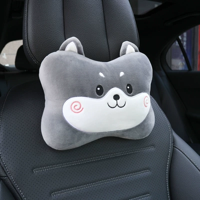 support cushion car car car pillow | Waist support - car-headrest-husky-removable-and-washable