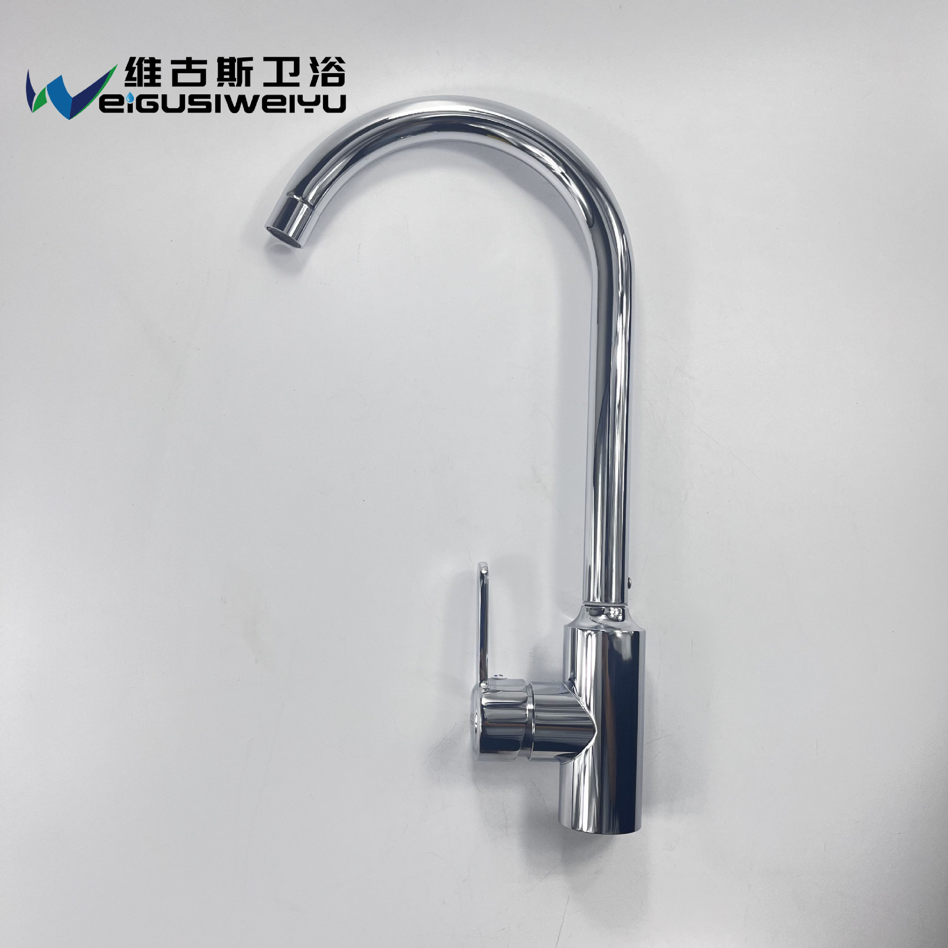 2025新款式冷热水带滚珠大弯厨房水槽洗碗池不锈钢厨房专用水龙头|ru