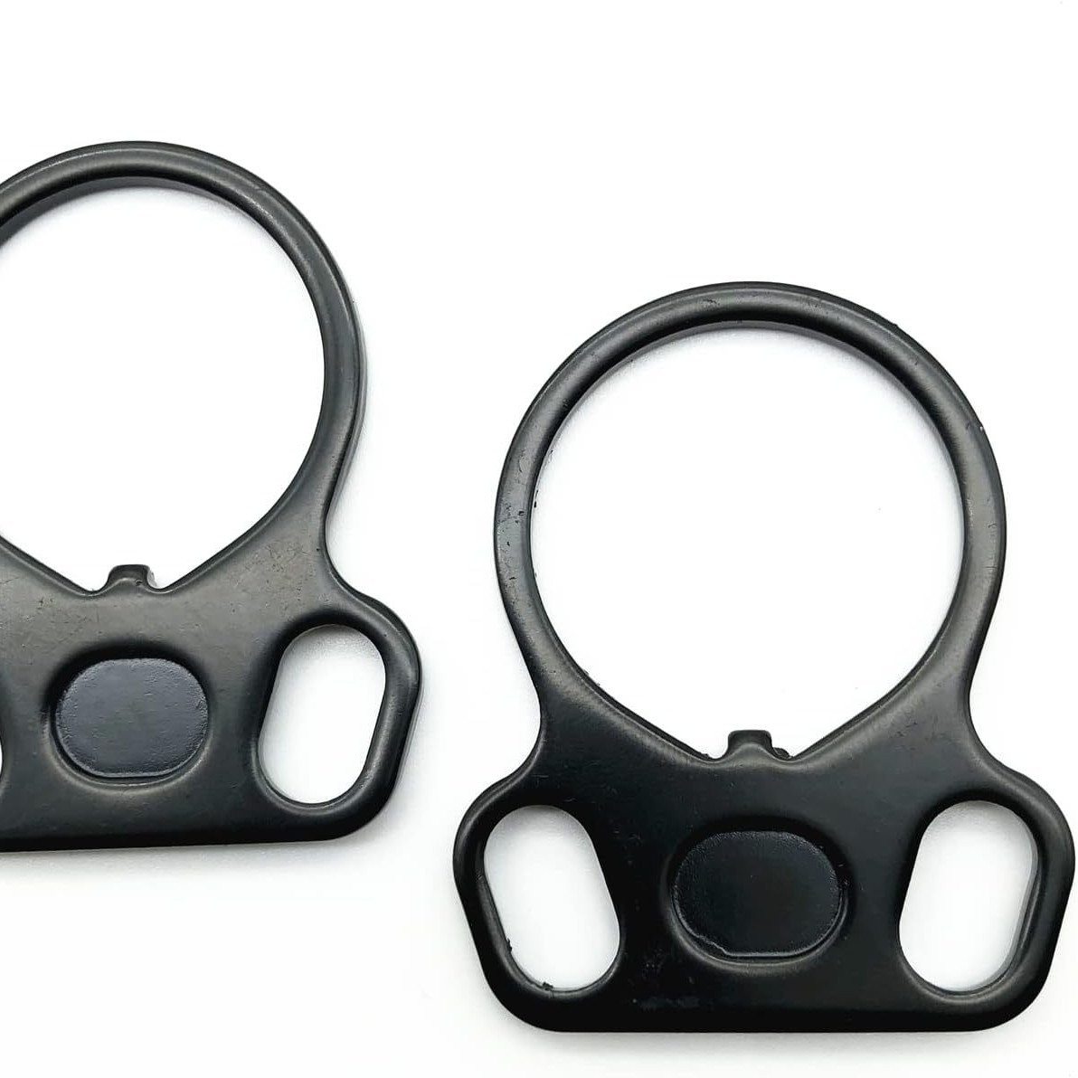 两点吊带支架,耐用重型吊索附件环双环金属背带环QB