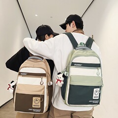 大容量情侶旅行雙肩包韓版日系可愛少女雙肩包時尚初高中學生書包