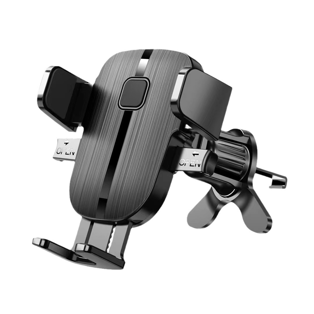 Soporte para teléfono móvil del coche marco de navegación del teléfono móvil del coche salida de aire del coche puerto de aire acondicionado soporte fijo tipo de gancho