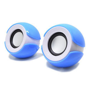 Big-Eyed Girl Computer Speaker Mini Flower Fairy Small Speaker Desktop Laptop Home Wired Speaker