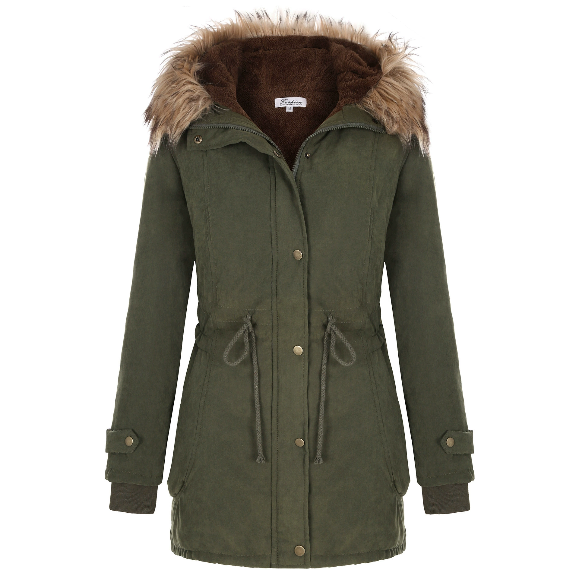 Зимняя куртка-пуховик, удлиненная толстовка, коллекция 2021 года, увеличенная толщина, средняя длина, приталенный крой