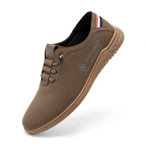 Men's New Leather Business Casual Shoes, Fashionable and Versatile Loafers with Soft Cobblestone Soles