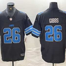 Men's Detroit Lions Aidan Hutchinson   雄狮队新款式 刺绣3代